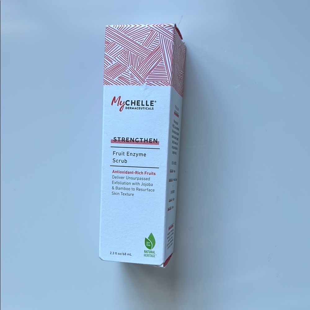 NWT Mychelle Dermaceuticals Strengthen Fruit Enzyme Scrub with Cranberry 68mL